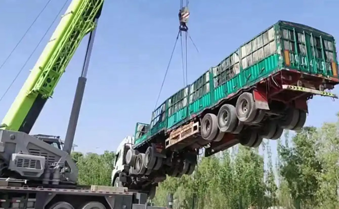 沂源道路脱困救援案例